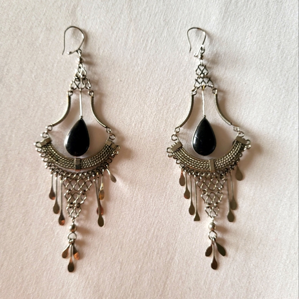 Brazilian chandelier earrings